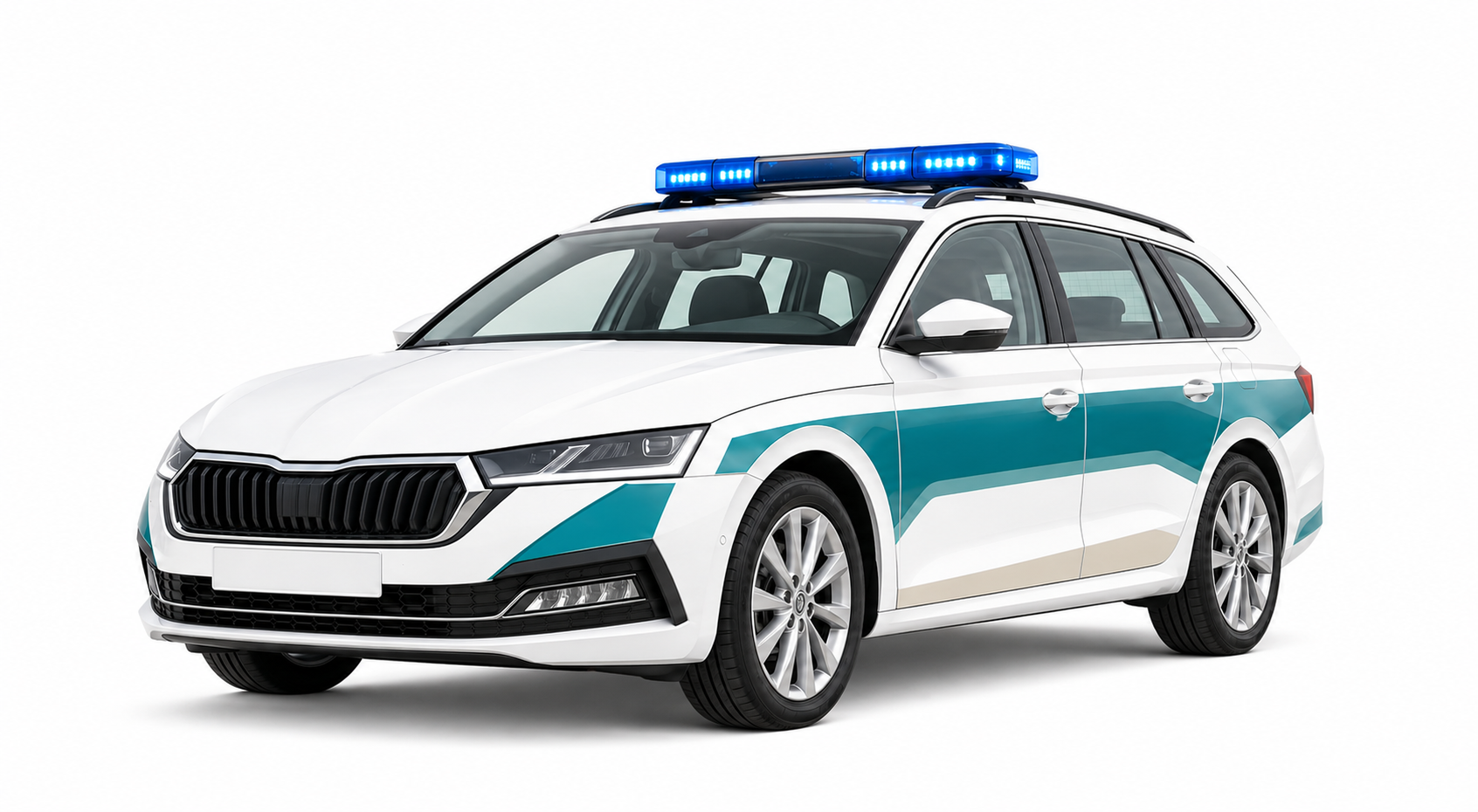 Police patrol vehicle